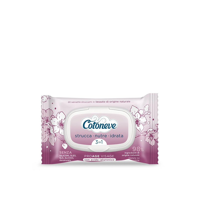 COTONEVE proage 3u1 maramice za skidanje šminke 20/1