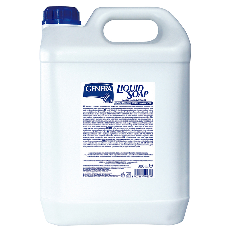 GENERA tekući sapun neutralni s aloe verom 5000ml