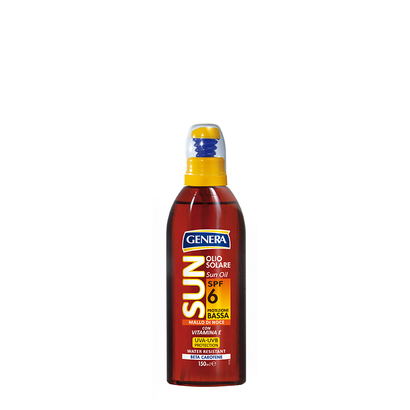 GENERA ulje za sunčanje fakor 6, 150ml