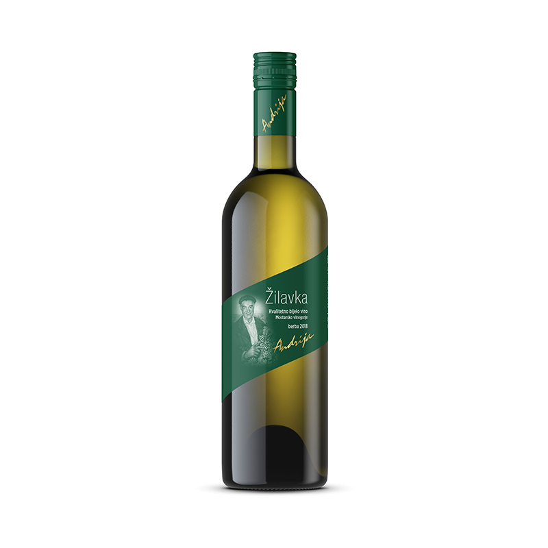 Žilavka ''Andrija'' kvalitetna 0,75 L