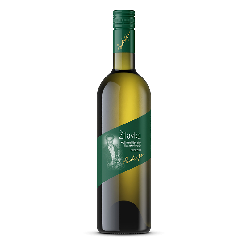 Žilavka ''Andrija'' kvalitetna 1 L