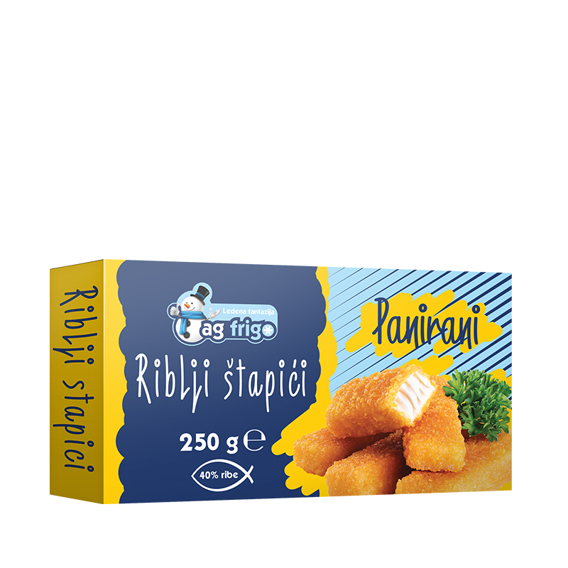 Panirani riblji štapići AG Frigo 250g