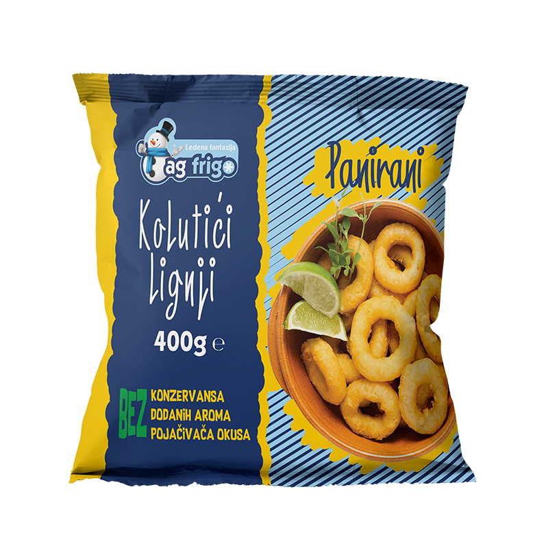 Panirani kolutići lignji AG Frigo 400g