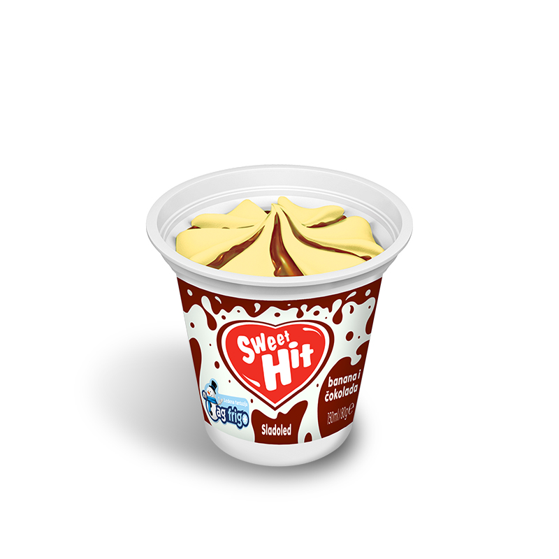 Sweet Hit AG Frigo banana split čašica 150 ml