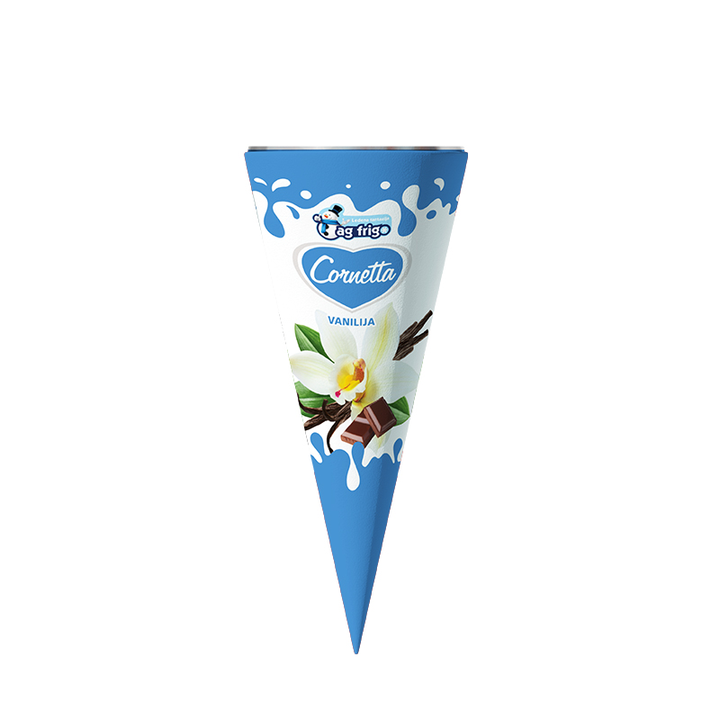 Cornetta AG Frigo kornet vanilija 125 ml