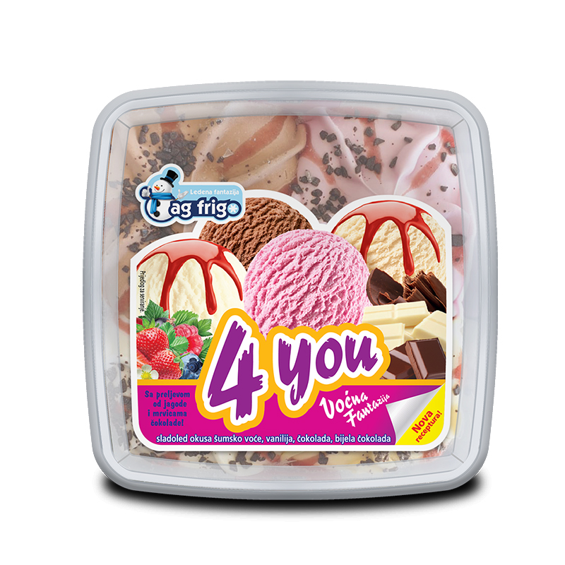 4YOU Snješkova voćna fantazija 1650 ml