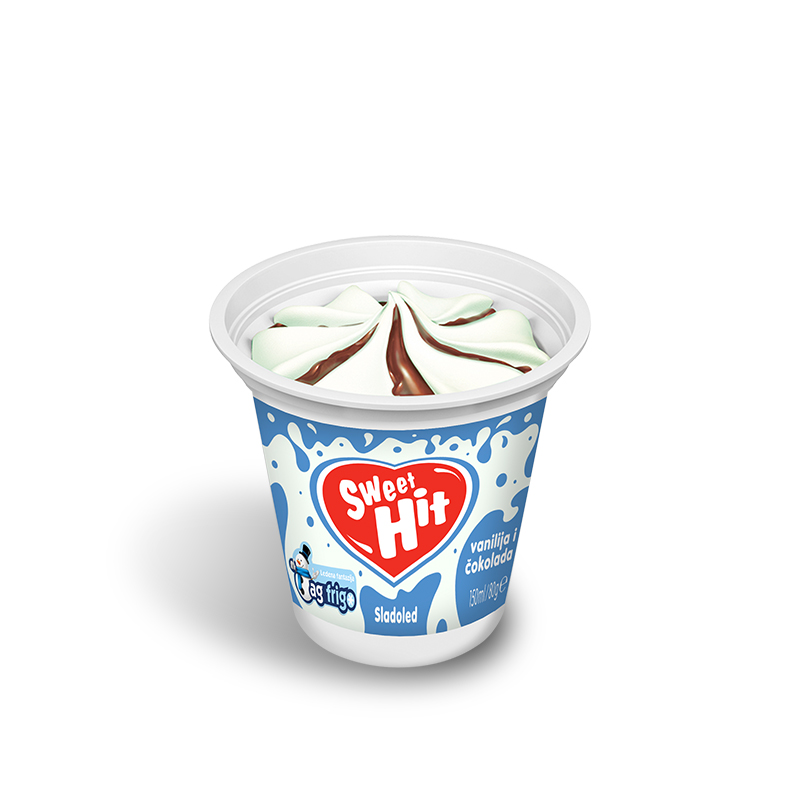 Sweet Hit AG Frigo vanilija - čokolada čašica 150 ml