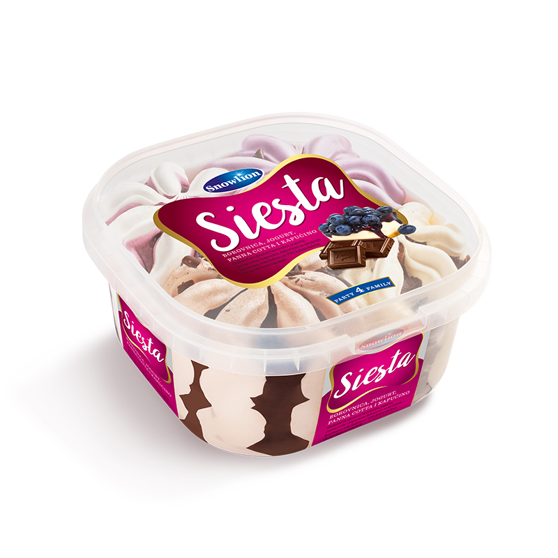 SL Sladoled Siesta Borovnica 1700ml