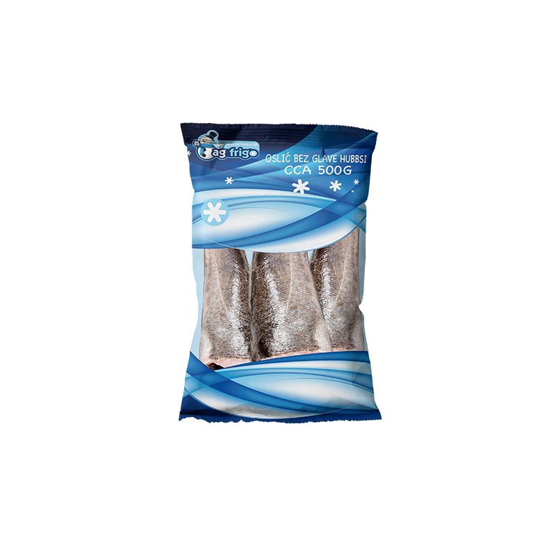 Oslić bez glave Hubbsi cca 500g