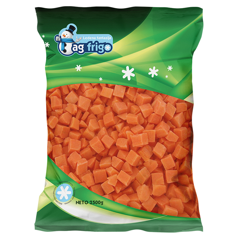 Mrkva kocka 2,5kg