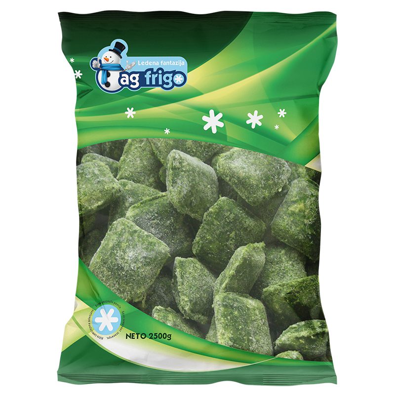 Špinat briketi 2,5kg