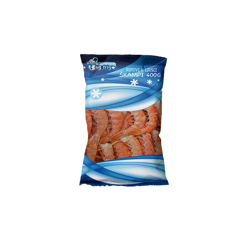 Škampi repovi u ljusci 400g